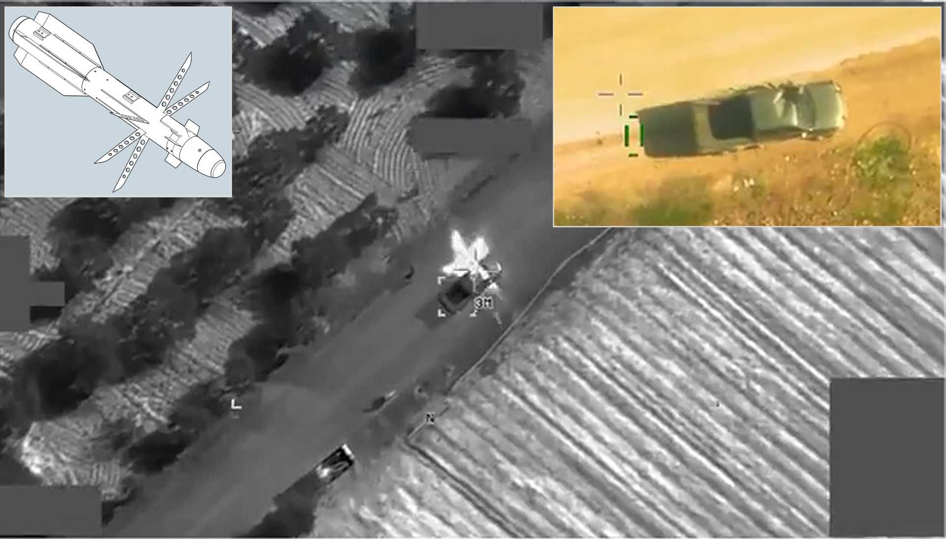 美国首次发布 AGM-114R-9X Flying Ninja 刀片导弹打击的镜头