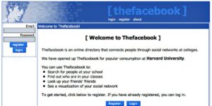 照片显示您的 Facebook 信息流在过去 20 年中的变化
