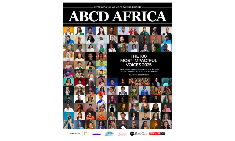 为纪念 2025 年国际妇女节，ABCD 非洲 100 位最具影响力的声音名单（第 3 版）发布