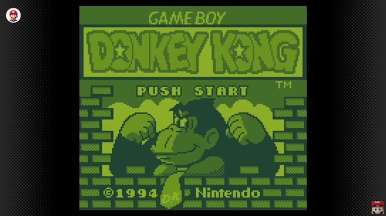 您现在可以通过 Nintendo Switch Online 玩 Donkey Kong ’94