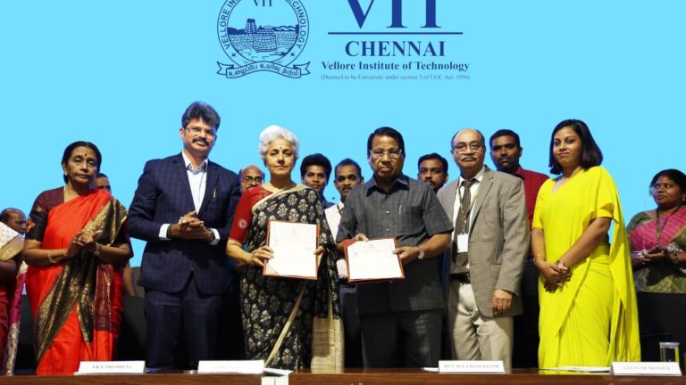 VIT 和 MSSRF 签署谅解备忘录开展人工智能和无人机研究