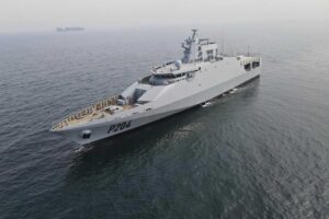 尼日利亚第二艘土耳其制造的 OPV-76 近海巡逻舰完成海上试航