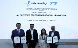 中兴通讯与 CelcomDigi 合作 以人工智能提升马来西亚的电信基础设施