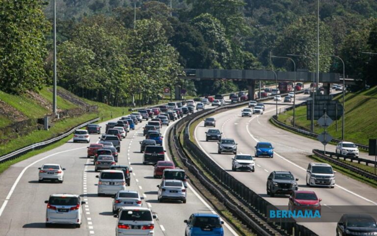LLM 预计 Aidilfitri 期间将有 277 万辆汽车在主要高速公路上行驶