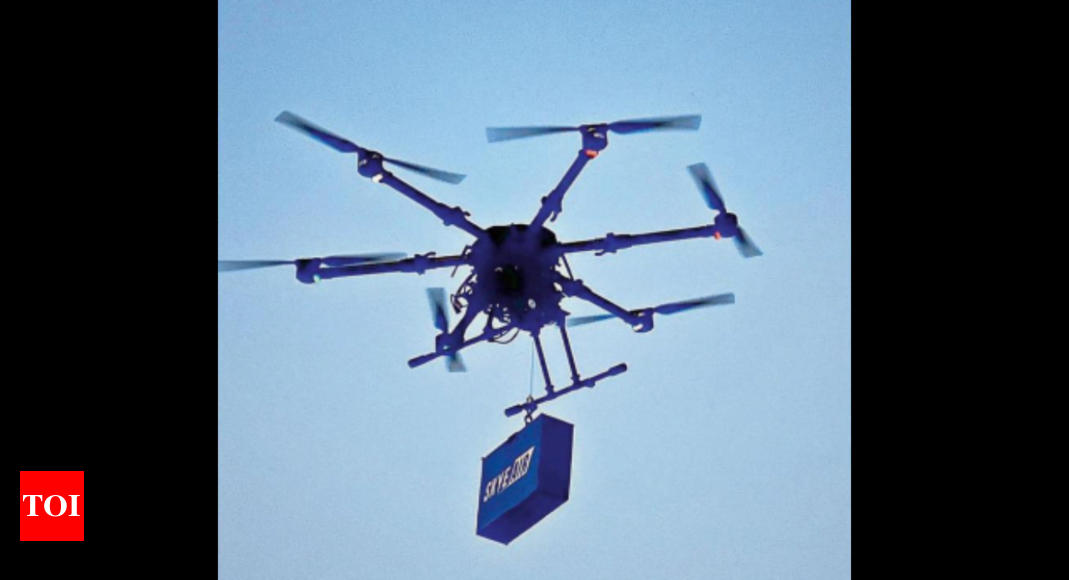 班加罗尔将获得药品、杂货等的超快速无人机送货服务