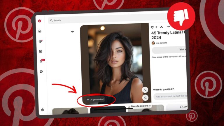 如何在 Pinterest 上发现 AI 倾斜 – 以及为什么这是一个如此大的问题