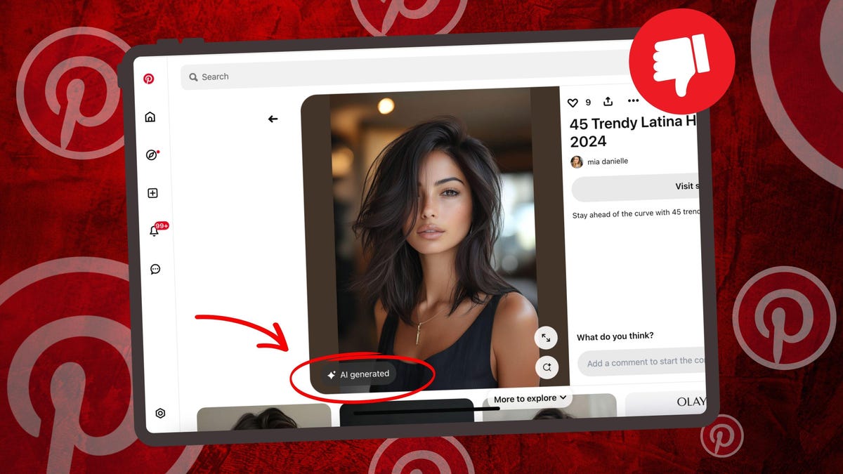 如何在 Pinterest 上发现 AI 倾斜 – 以及为什么这是一个如此大的问题