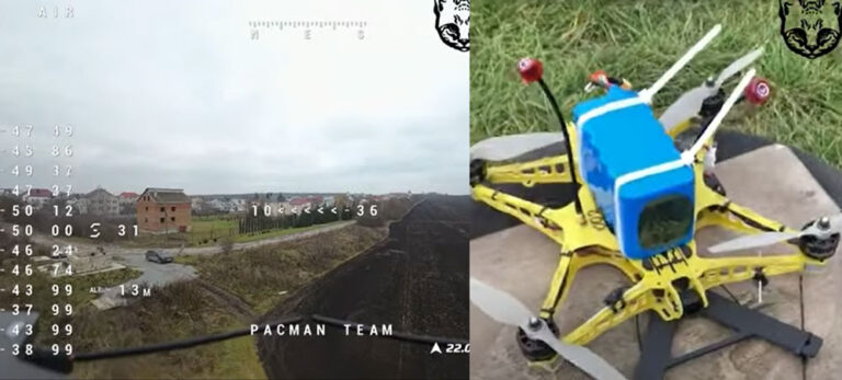 乌克兰测试针对反无人机电子战系统的 Fpv 无人机