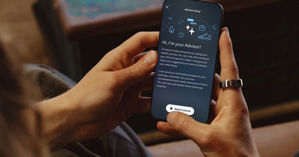 Oura Advisor 是您手指上的私人健康教练（字面意思）