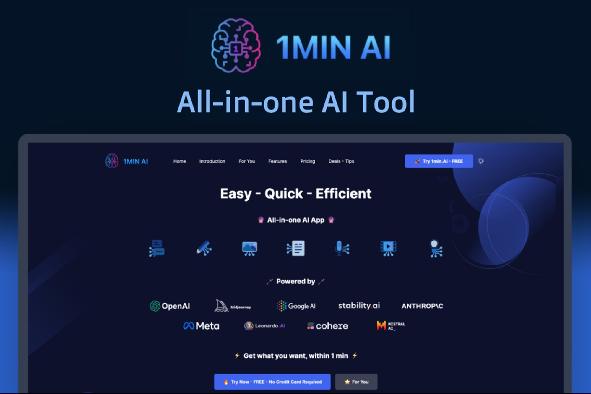 用 1 分钟增强您的工作流程。AI：不到 80 美元