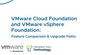 VMware Cloud Foundation und VMware vSphere Foundation