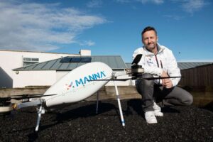 向上、向上、向前：Manna 额外筹集了 $30m 以支持更多无人机送货