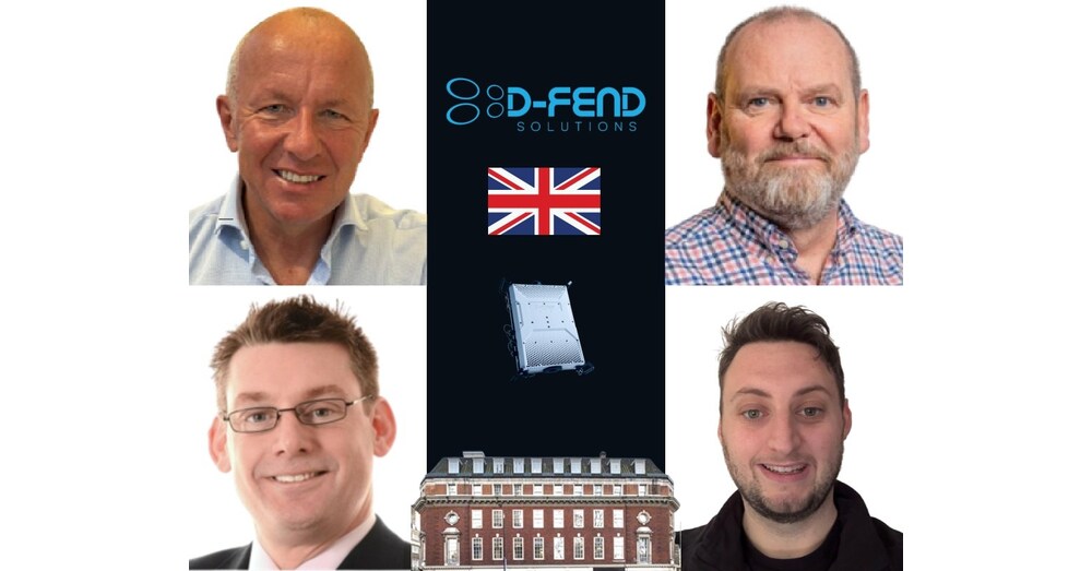 D-Fend Solutions 通过新的英国实体和伦敦办事处以及不断壮大的英国团队加速全球扩张
