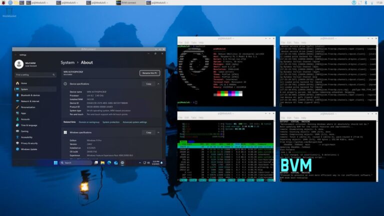 使用 Botspot 虚拟机在 Raspberry Pi 5 上运行 Windows 11