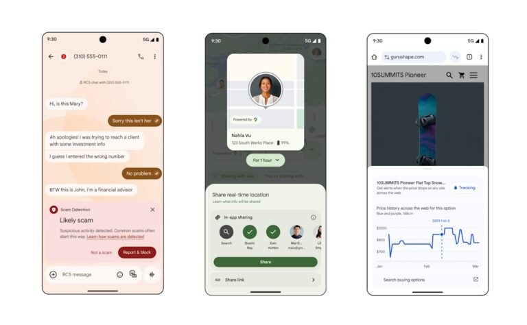 最新的 Android 更新包括实时诈骗消息检测
