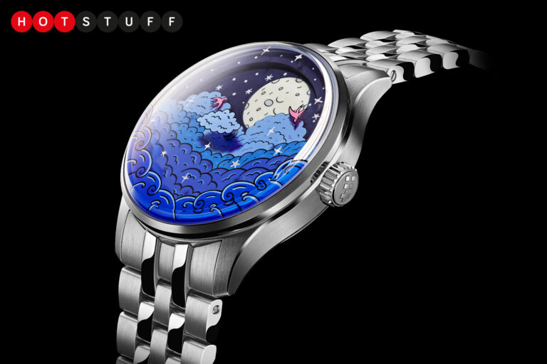 这款 Christopher Ward x Mr Jones 月相可能是我最喜欢的新手表 colab