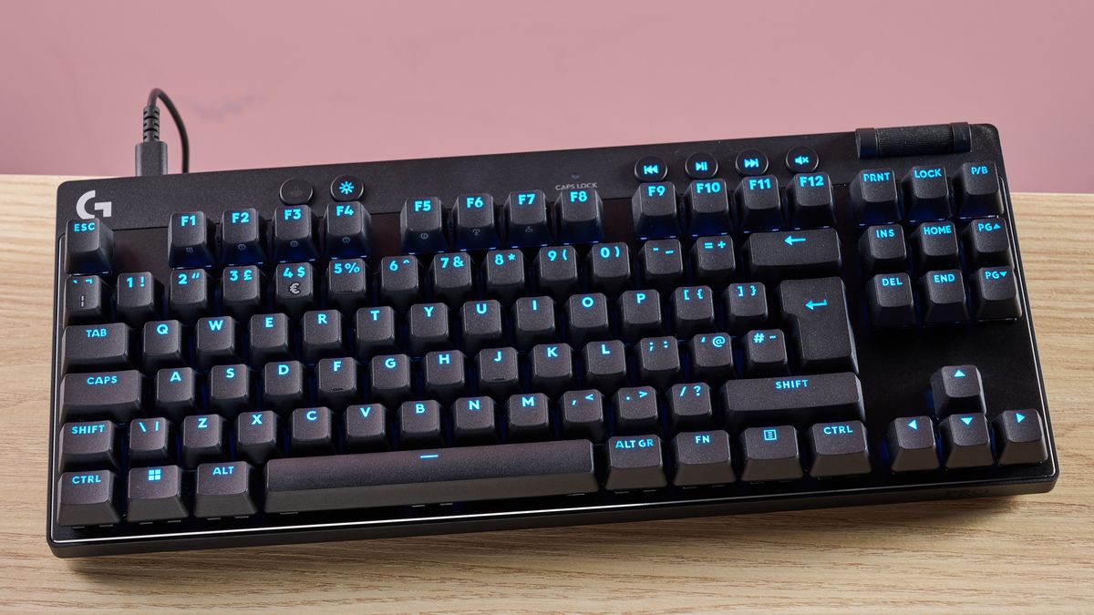 罗技 Pro X TKL 快速游戏键盘评测：打造精良，但模拟动作触感不够
