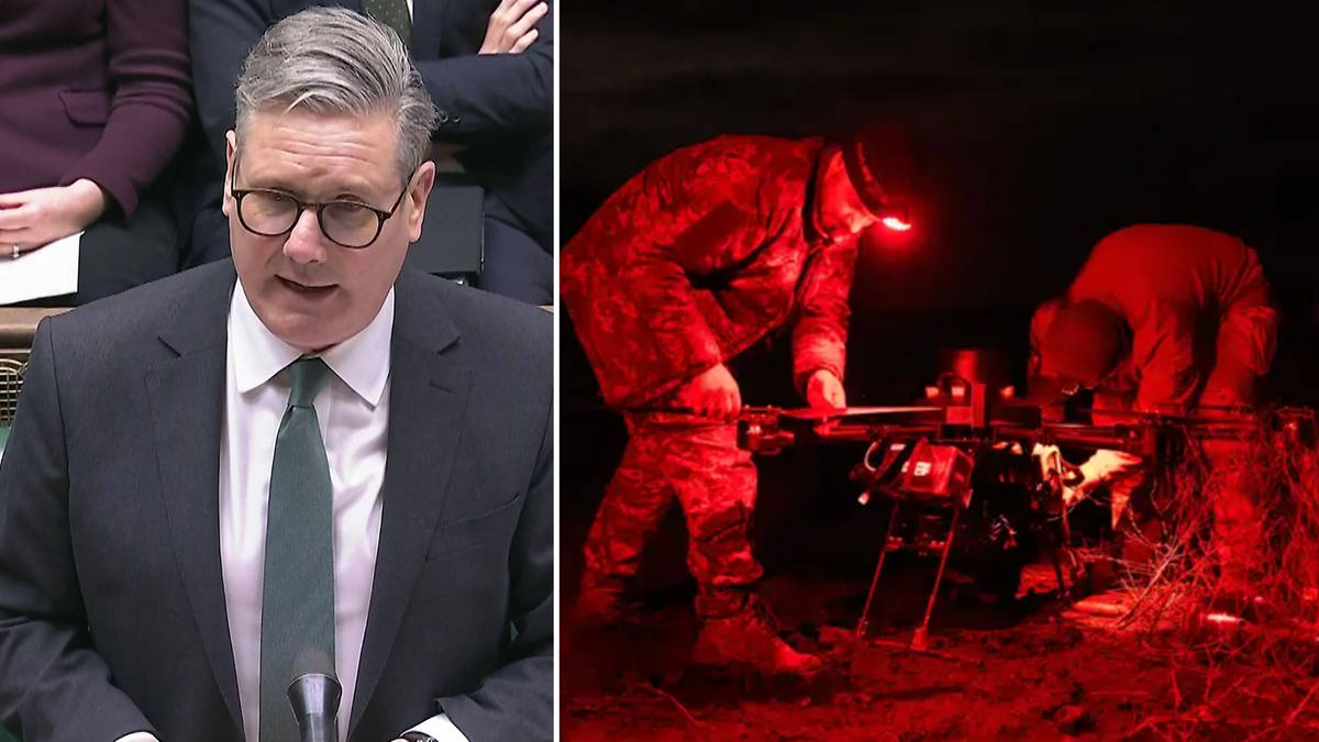 首相的首要职责是’维护国家安全’，基尔·斯塔默爵士在宣布 30 百万英镑的攻击无人机交易后说