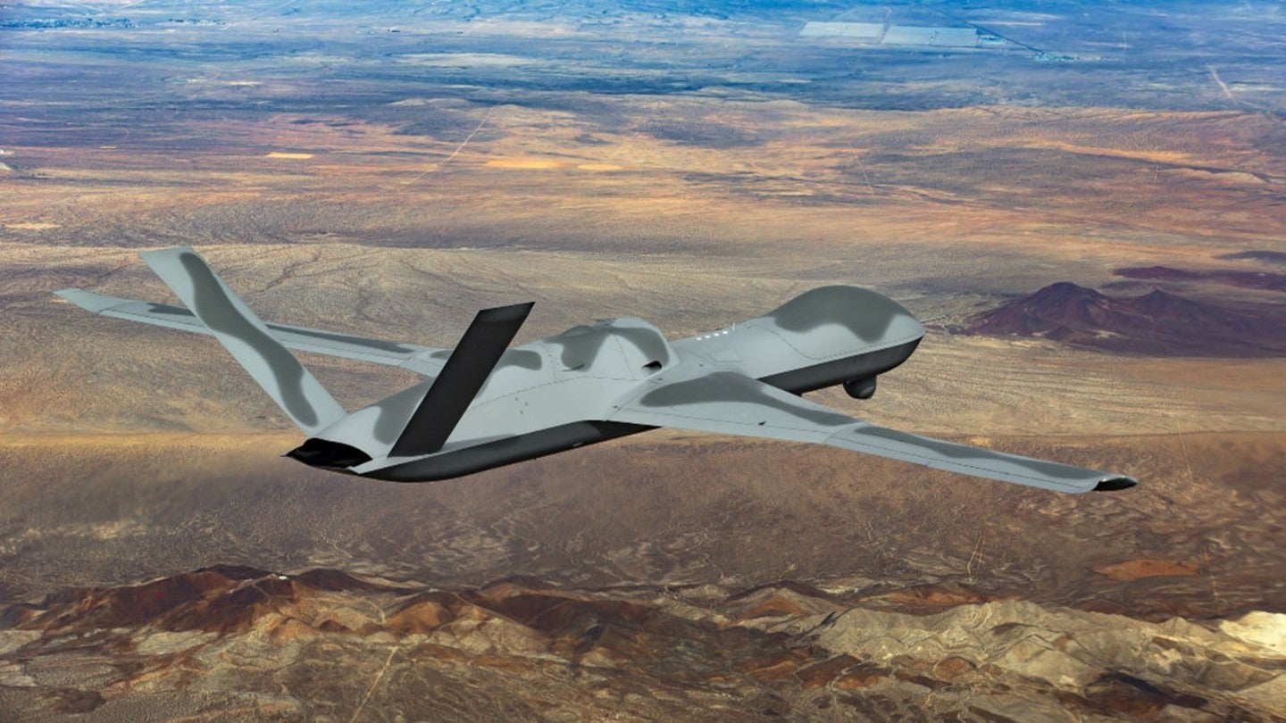 GA-ASI 使用参考自主堆栈飞行 MQ-20 复仇者无人机系统