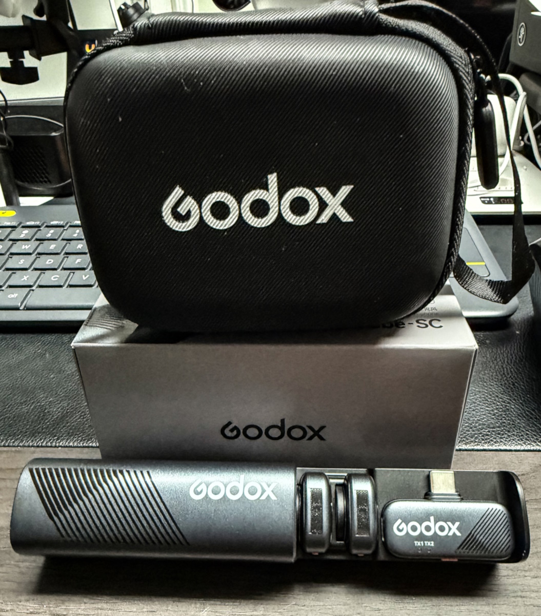 GODOX Cube-SC Kit2 无线领夹话筒系统评测