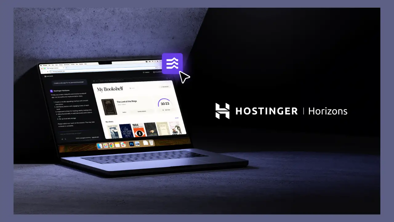 Hostinger 推出 AI 驱动的无代码 Web 应用程序解决方案 Hostinger Horizons