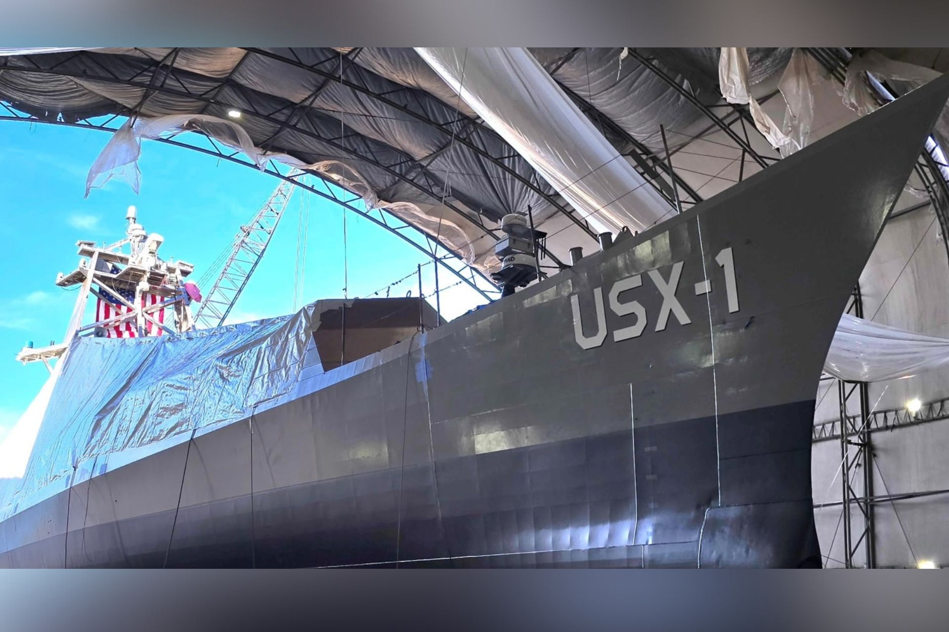 DARPA 的第一艘全自主 USX-1 Defiant 船进入测试阶段