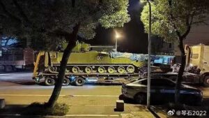 中国测试新系列两栖步兵战车以取代 05 型