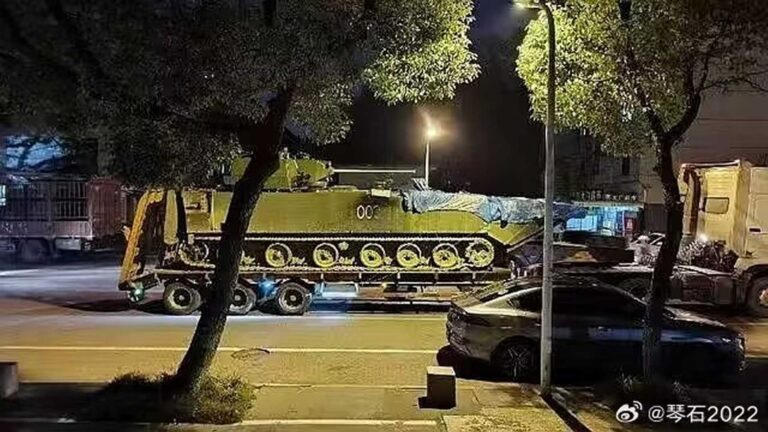 中国测试新系列两栖步兵战车以取代 05 型