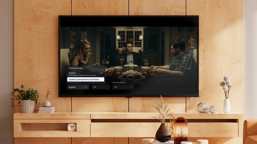 Prime Video 在试点计划中推出电影和连续剧的 AI 辅助配音