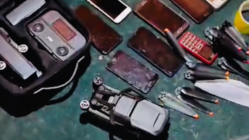 男子因使用无人机将毒品走私到监狱而被拘留