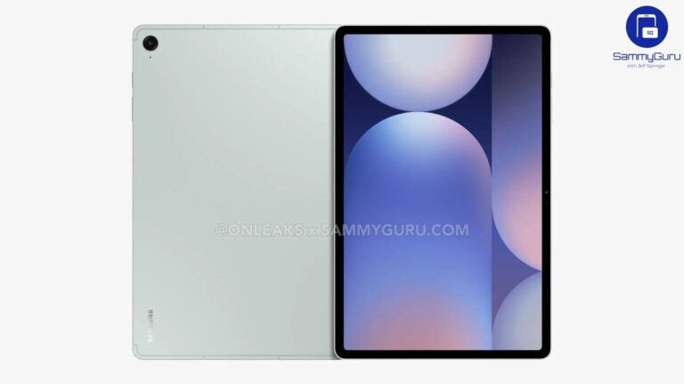 Galaxy Tab S10 FE+ 可能只有一个后置摄像头