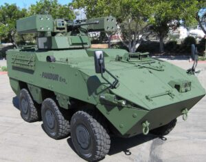 通用动力将在AUSA Global Force 2025上展示配备穆格RIwP炮塔的新型Pandur SHORAD 6x6防空车