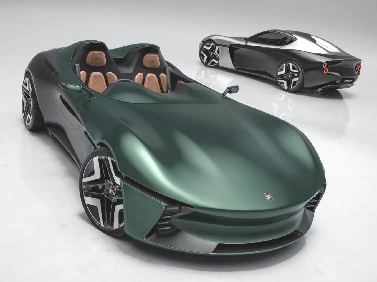 英国公司 Longbow 展示了由特斯拉、Lucid 和比亚迪前高管开发的轻量级 EV 跑车