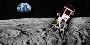 雅典娜月球着陆器 FOAD – 坠落并死亡 – 在陨石坑中