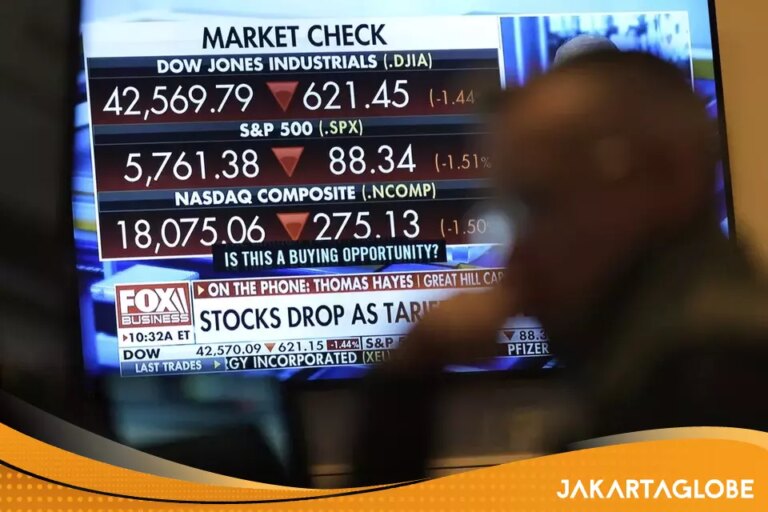 由于关税鞭打和人工智能股票下跌，华尔街暴跌，纳斯达克指数创下历史新高 10%