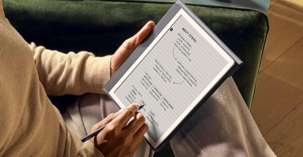 亚马逊最新的 Kindle Scribe 是几个月来最便宜的