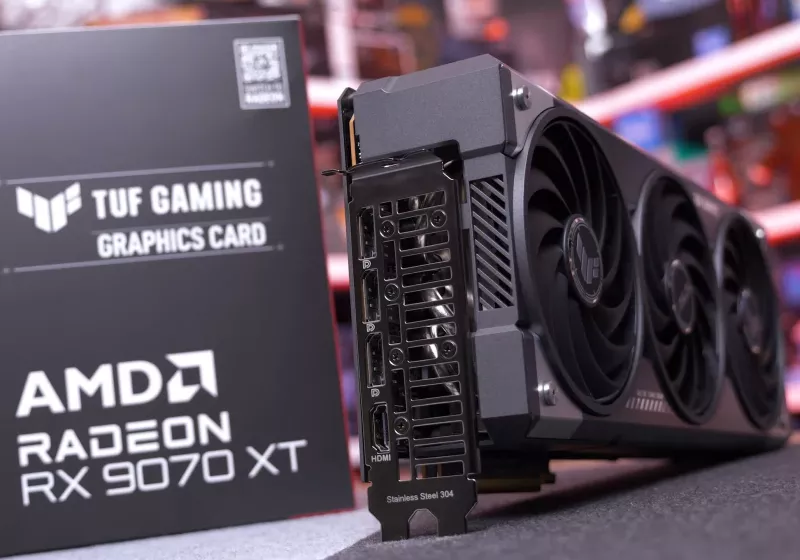 欠压 Radeon RX 9070 Xt 在实际游戏基准测试中击败 Rtx 5080