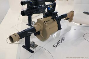 哥伦比亚陆军测试 Milkor SuperSix 40 毫米榴弹发射器作为美国系统的替代品