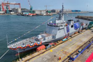 韩国为菲律宾海军推出第二艘米格尔·马尔瓦级导弹护卫舰 BRP Diego Silang