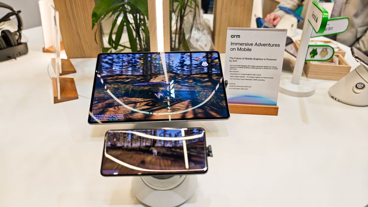 Arm 在 MWC 2025 上向我展示了移动游戏的未来