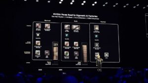 为了使 AI 能够扩展到数据中心，Nvidia 推出了“Rubin”GPU 架构