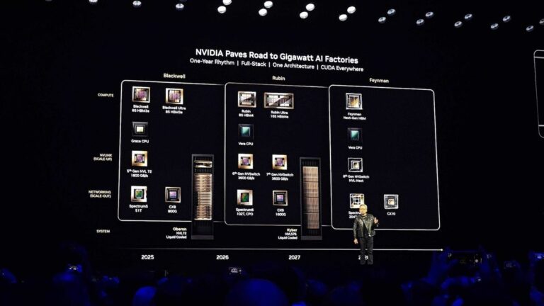 为了使 AI 能够扩展到数据中心,Nvidia 推出了“Rubin”GPU 架构
