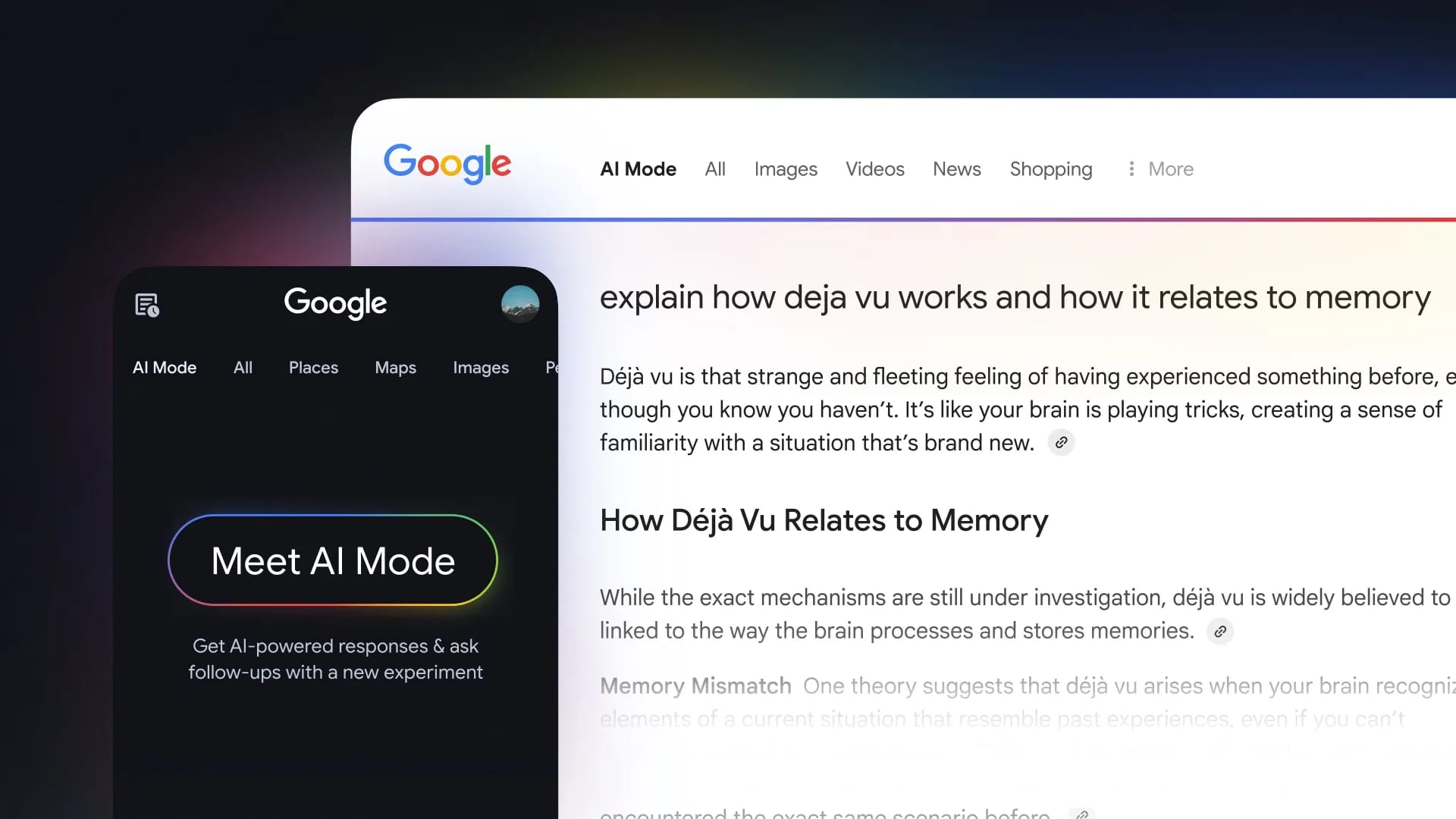 未来的 Google 搜索已通过新的 AI 模式揭晓