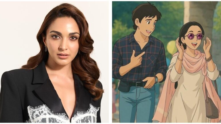 Kiara Advani 对她和 Sidharth Malhotra 的吉卜力式 AI 编辑做出反应