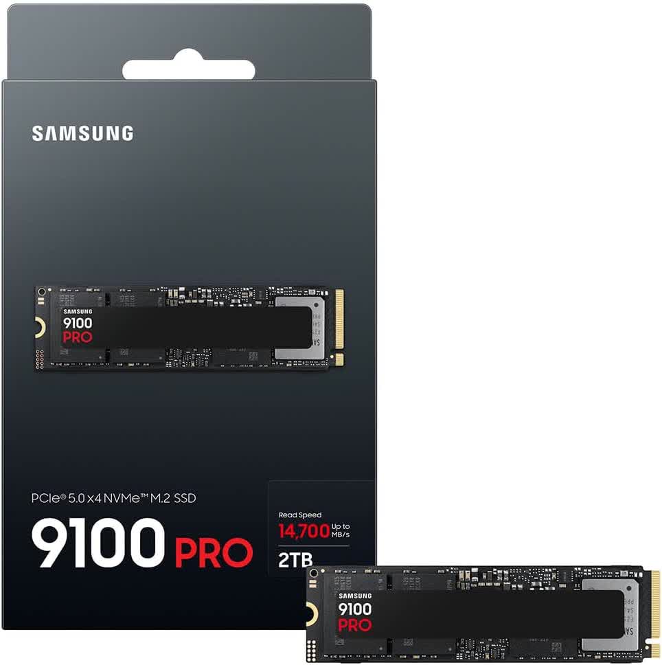 三星首款 PCIe 5.0 SSD 首次亮相，昂贵的 9100 Pro