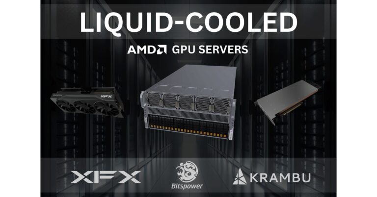 Bitspower 与 KRAMBU 和 XFX 合作，为下一代 AI 服务器提供先进的液体冷却