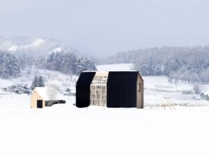 这种可持续的木结构住宅使日本的能源效率翻了一番