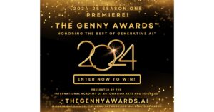 Genny奖™的首映季早鸟参赛作品现已开放，以表彰生成式人工智能全球创新和影响