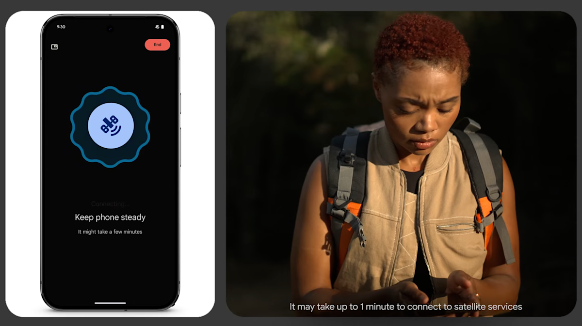 Verizon 现在支持在 Pixel 9 和 Galaxy S25 上通过卫星发送短信