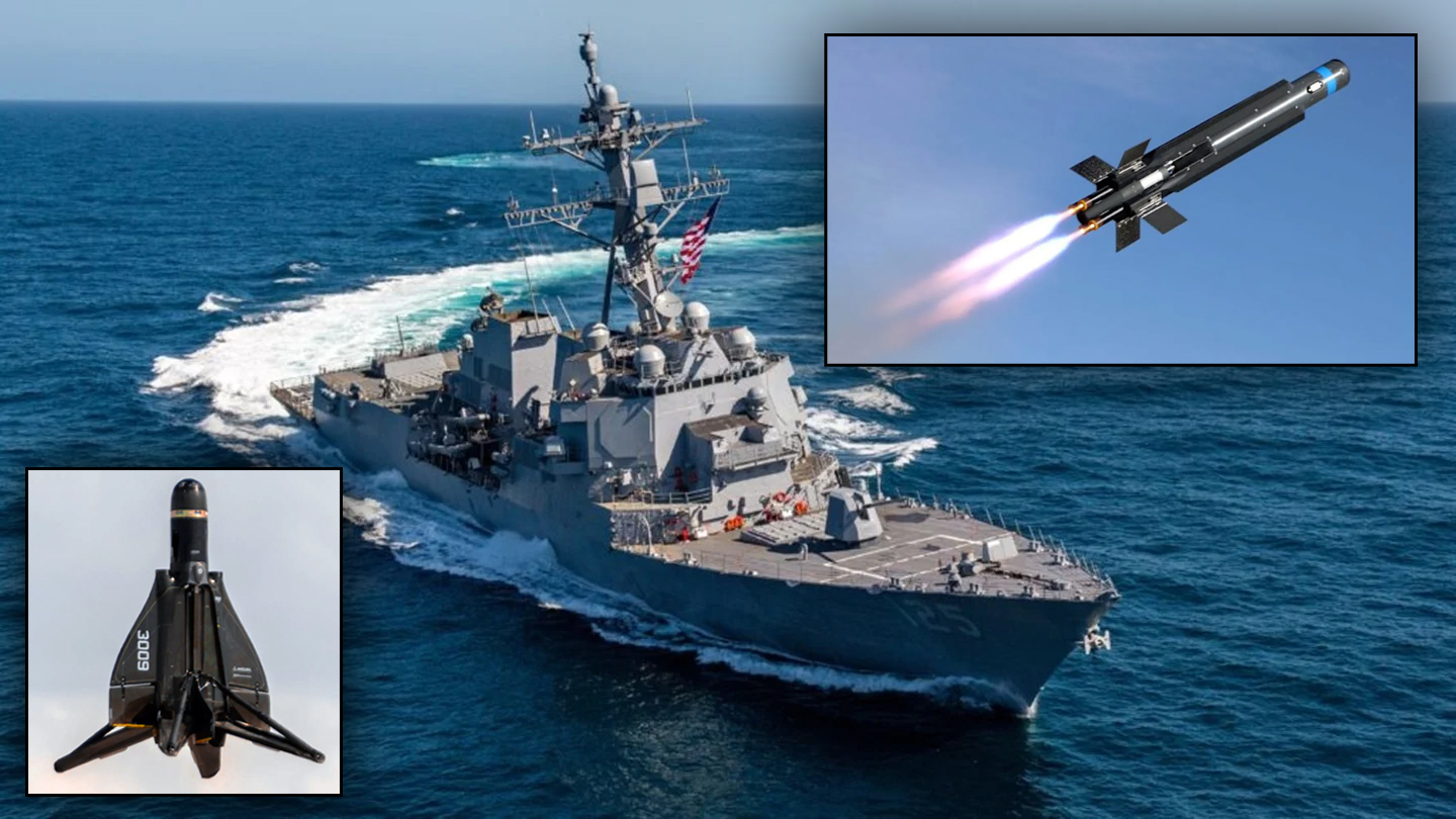 Coyote、Roadrunner 徘徊无人机拦截器以武装美国海军驱逐舰